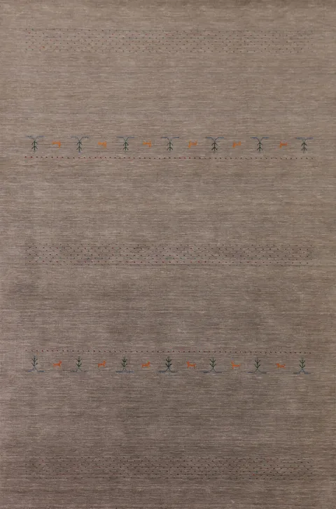 Tribal Gabbeh Living Room Area Rug 7x10