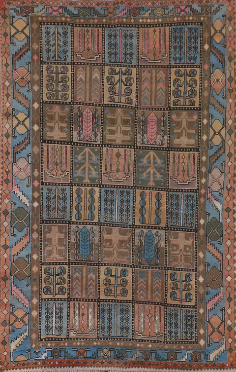 Garden Design Bakhtiari Persian Area Rug 6x9