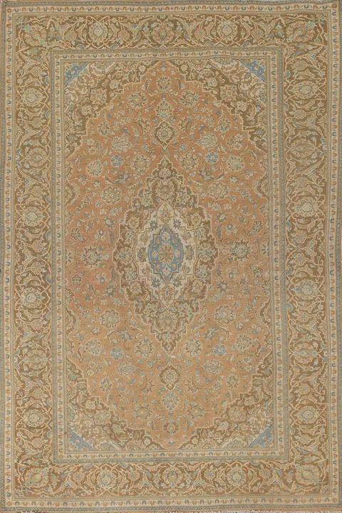 Traditional Kashan Persian Area Rug 7x10