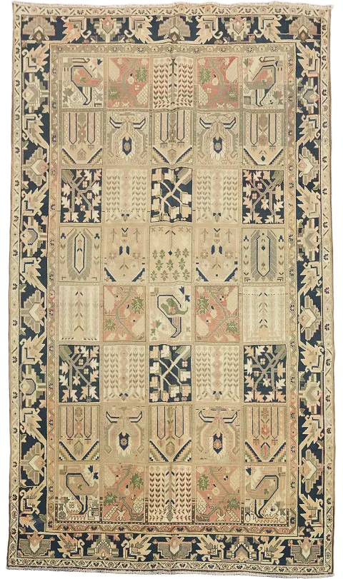 Garden Design Bakhtiari Persian Area Rug 7x10