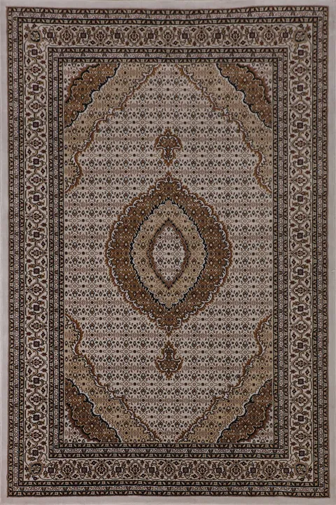 Geometric Tabriz Turkish Area Rug 5x8
