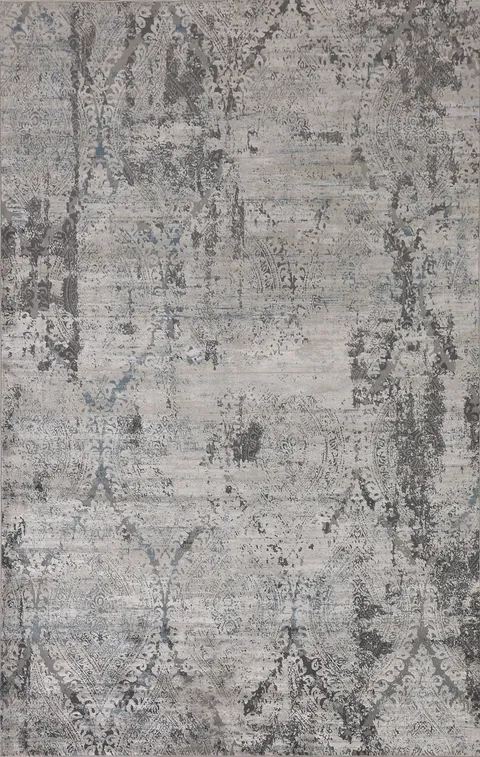 Abstract Turkish Area Rug 5x8