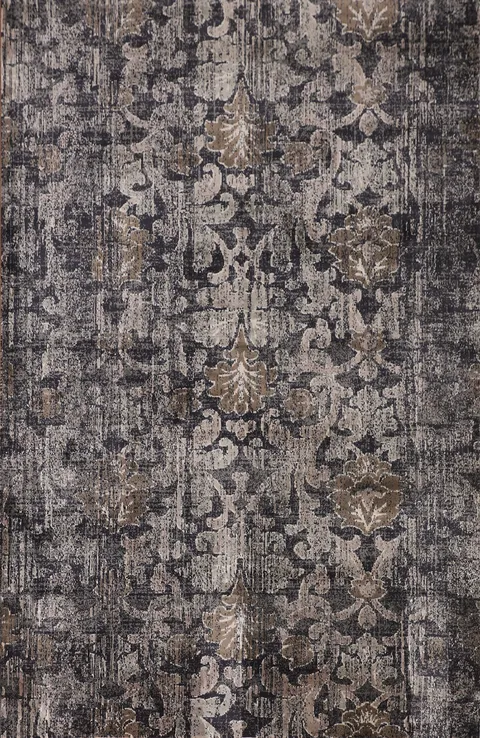 All-Over Art & Craft Turkish Area Rug 5x8