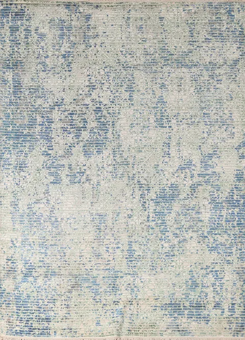 Striped Abstract Area Rug 6x8