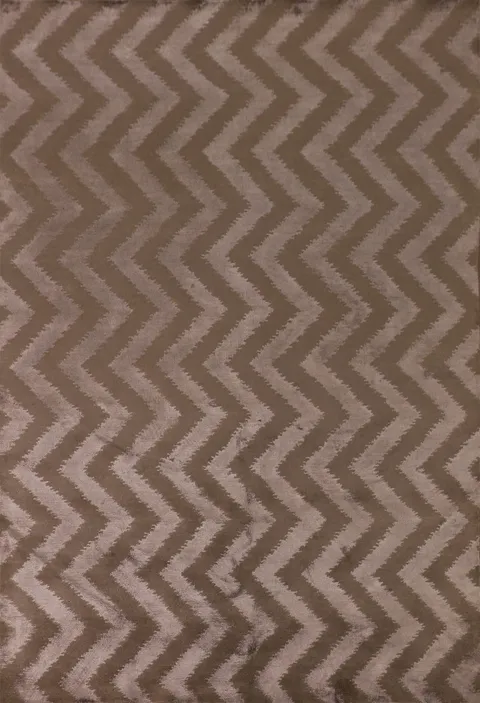 Chevron Style Nepalese Oriental Area Rug 6x9