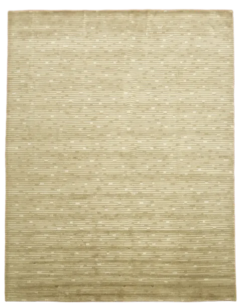 All-Over Striped Nepalese Area Rug 9x12