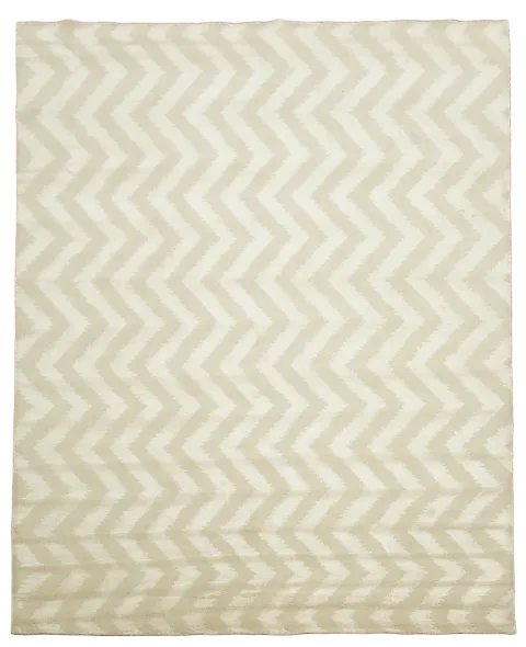 Chevron Style Nepalese Indian Area Rug 8x10