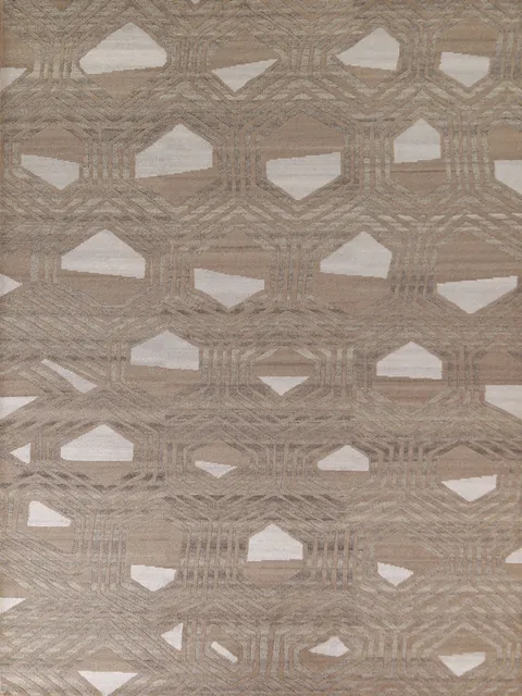 Handmade Modern Area Rug 9x12