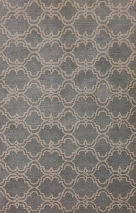All-Over Trellis Indian Area Rug 5x8