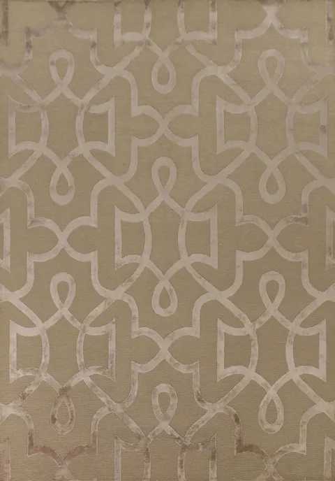 Geometric Modern Oriental Area Rug 9x12