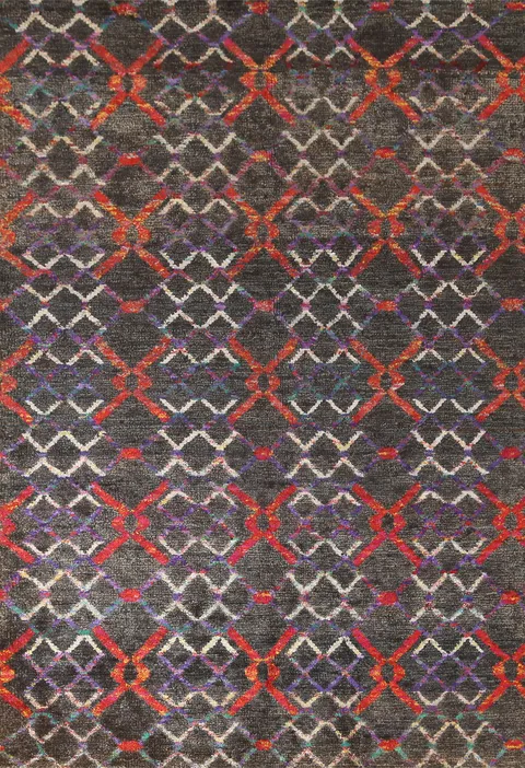 Trellis Abstract Persian Area Rug 6x9