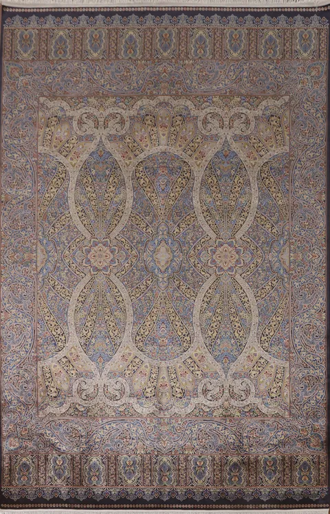 Floral Qum Traditional Rug 7x10