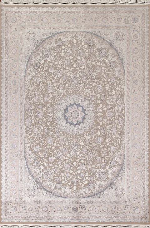 Silk Qum Turkish Traditional Area Rug 7x10