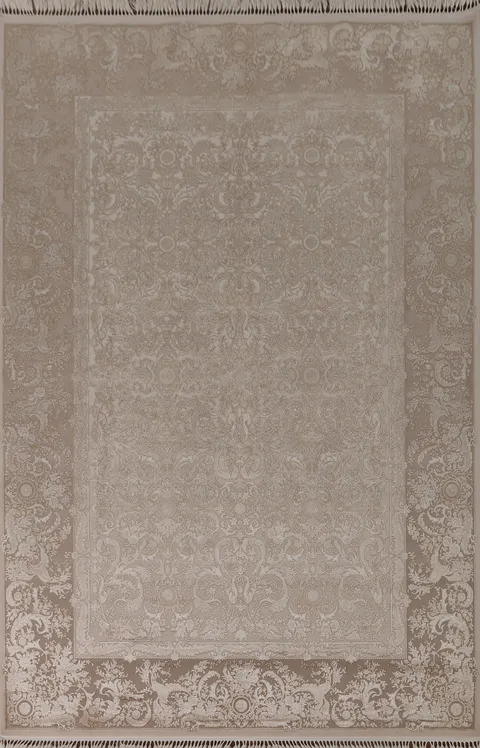 Floral Qum Traditional Area Rug 7x10