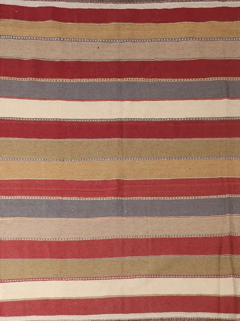 Striped Kilim Qashqai Persian Rug 5x7