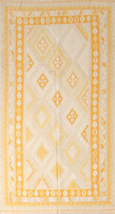 Geometric Kilim Shiraz Persian Area Rug 5x9