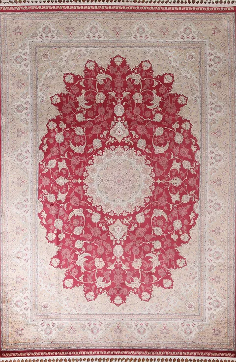 Traditional Tabriz Oriental Area Rug 7x10