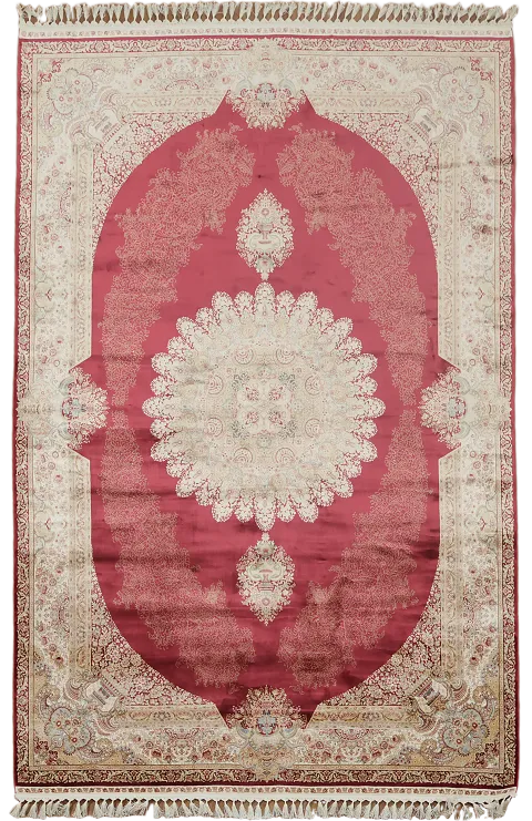 Traditional Tabriz Turkish Area Rug 7x10