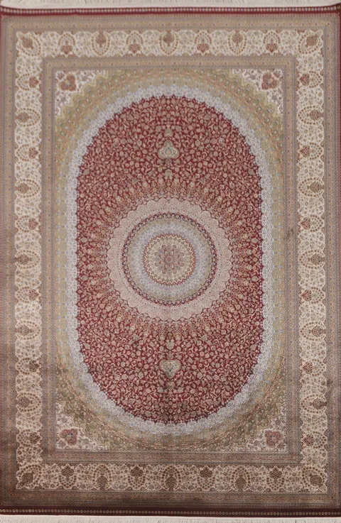 Traditional Tabriz Oriental Area Rug 7x10