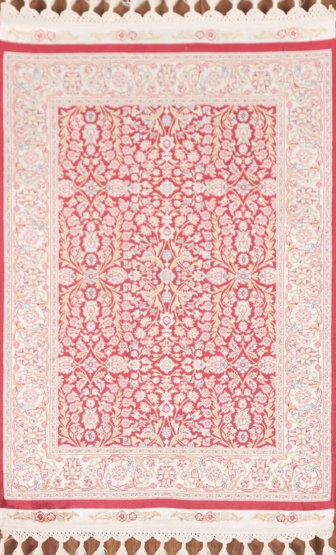 Traditional Foyer Tabriz Oriental Rug 2x3