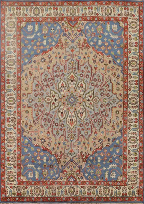 Handmade Heriz Serapi Oriental Area Rug 9x12