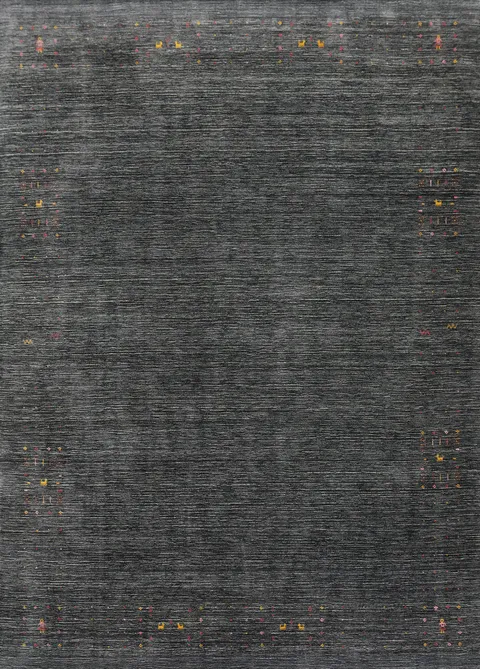 Striped Gabbeh Oriental Area Rug 9x12