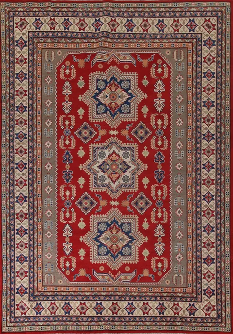 Handmade Kazak Oriental Area Rug 8x11