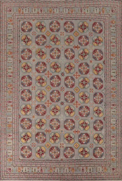 All-Over Kazak Handmade Area Rug 10x13