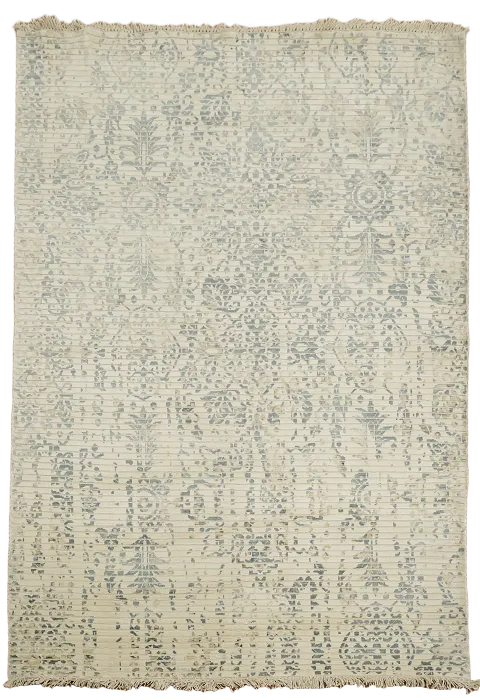 Handmade Abstract Oriental Rug 4x6