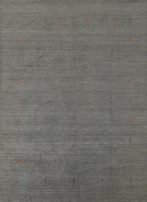 Gray Gabbeh Oriental Area Rug 8x10