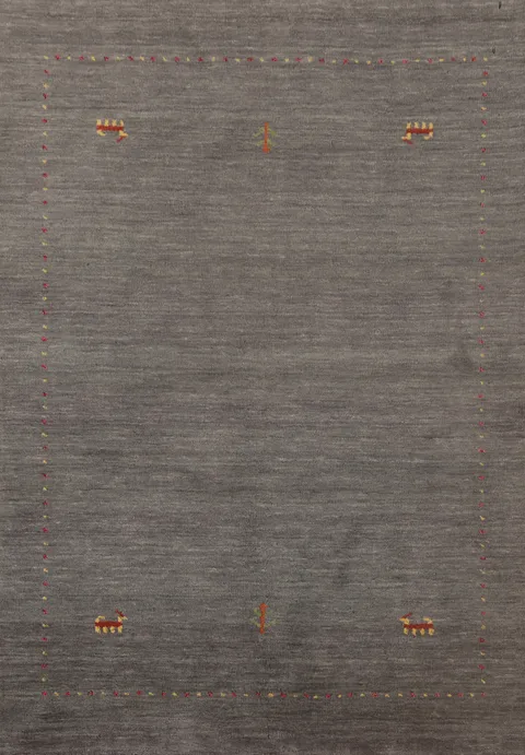 Handmade Gabbeh Oriental Rug 4x6