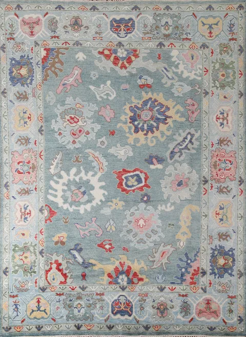Handmade Oushak Indian Area Rug 8x10