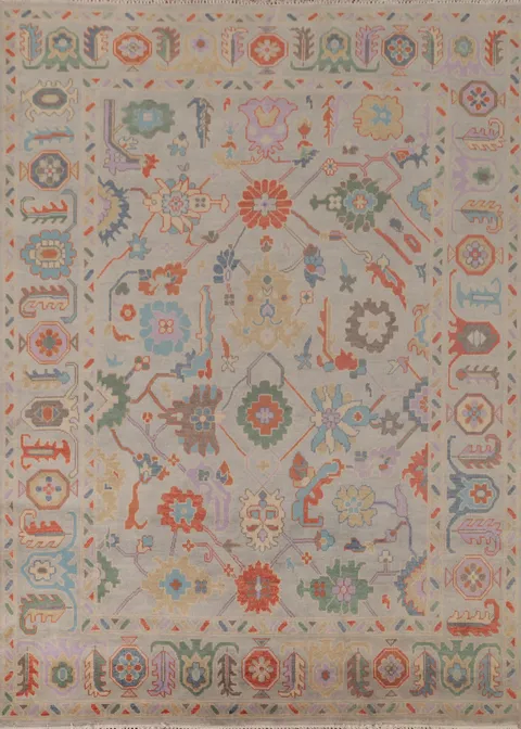 Handmade Oushak Indian Area Rug 8x10