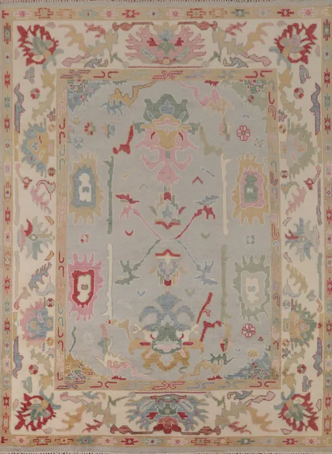 Handmade Oushak Indian Area Rug 8x10