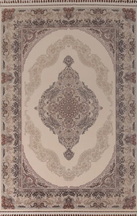 Traditional Qum Turkish Area Rug 7x10