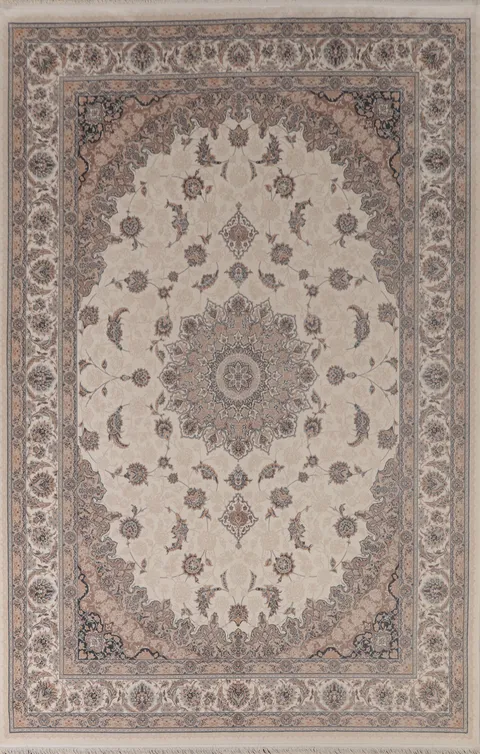 Traditional Qum Turkish Area Rug 7x10