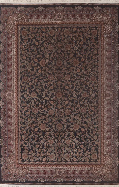 Traditional Tabriz Turkish Area Rug 7x10