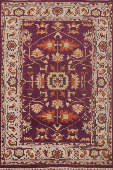 Handmade Wool Oushak Oriental Rug 4x6