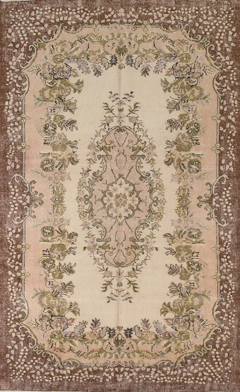 Handmade Floral Sparta Turkish Area Rug 6x10