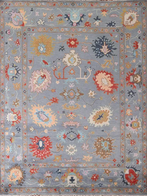 All-Over Oushak Oriental Area Rug 8x10