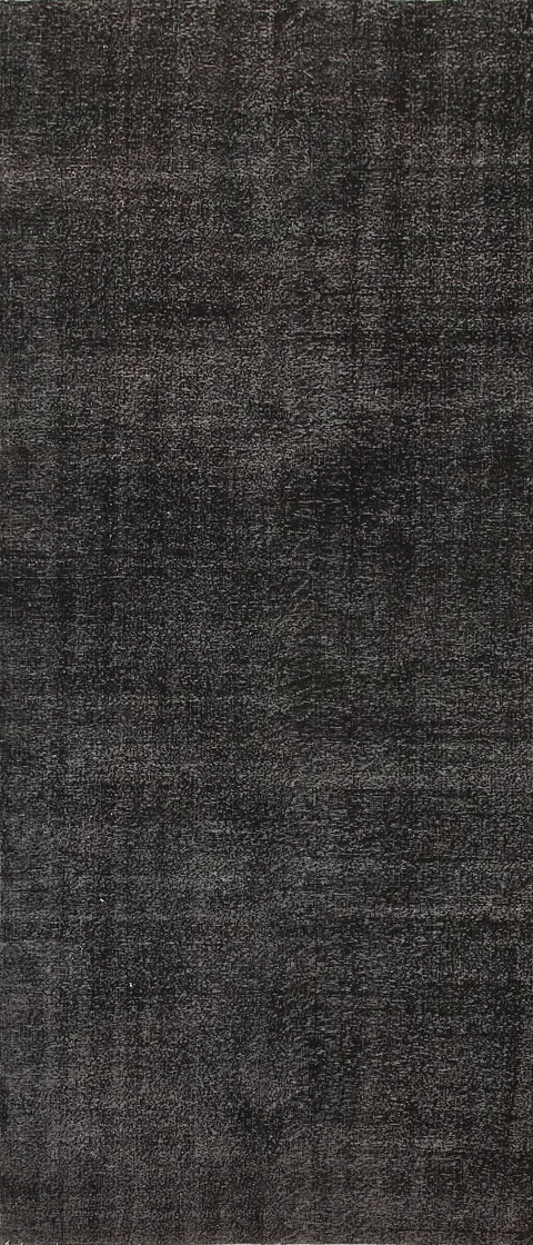 Distressed Over-Dyed Anatolian Turkish Rug 5x13