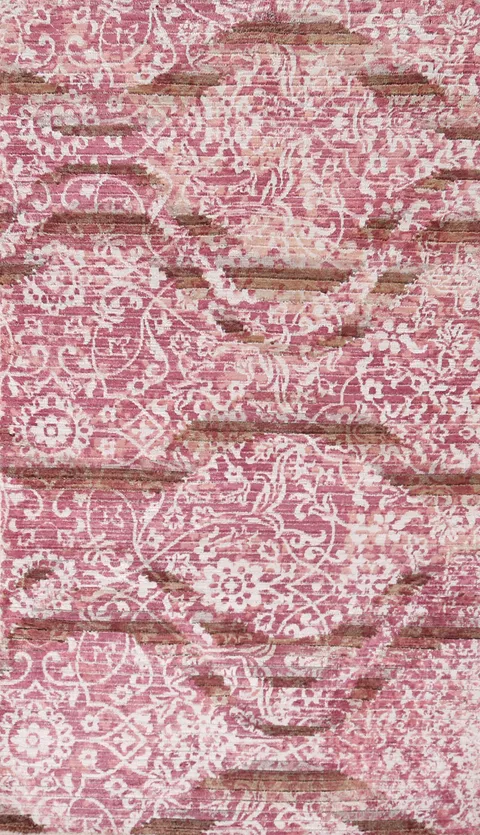 Handmade Wool Abstract Indian Modern Rug 3x5