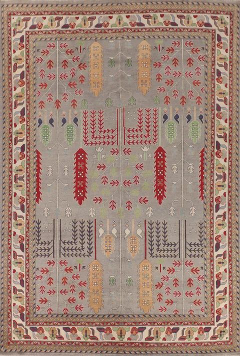 Handmade Wool Kazak Oriental Rug 10x13