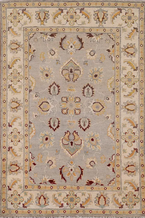 Handmade Wool Oushak Oriental Rug 3x5