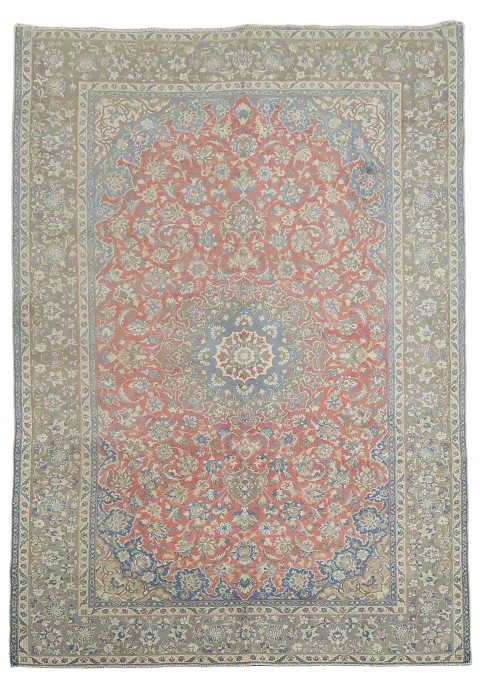 Traditional Floral Najafabad Persian Area Rug 8x11
