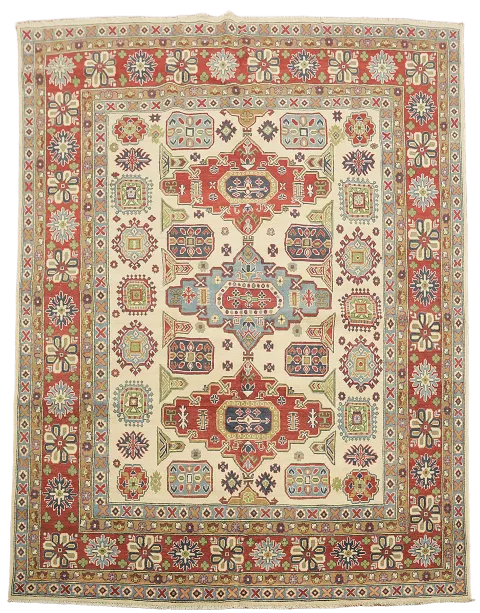 Handmade Kazak Oriental Area Rug 8x10