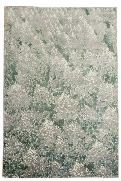 All-Over Abstract Modern Area Rug 6x9