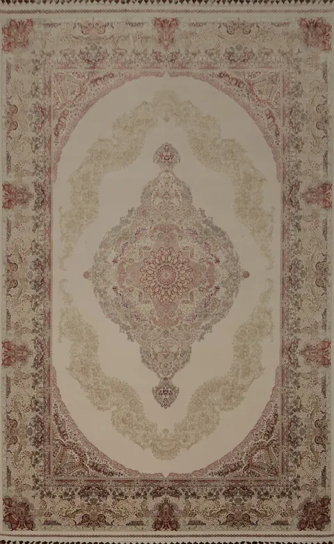 Traditional Qum Turkish Area Rug 7x10
