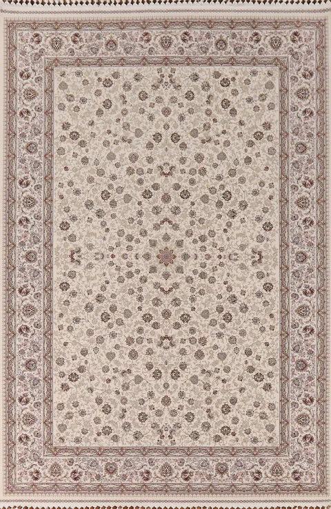 Traditional Qum Turkish Area Rug 7x10