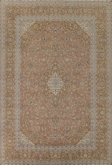 Traditional Kashan Persian Area Rug 10x13